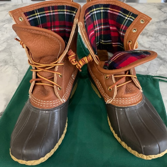 red flannel boots